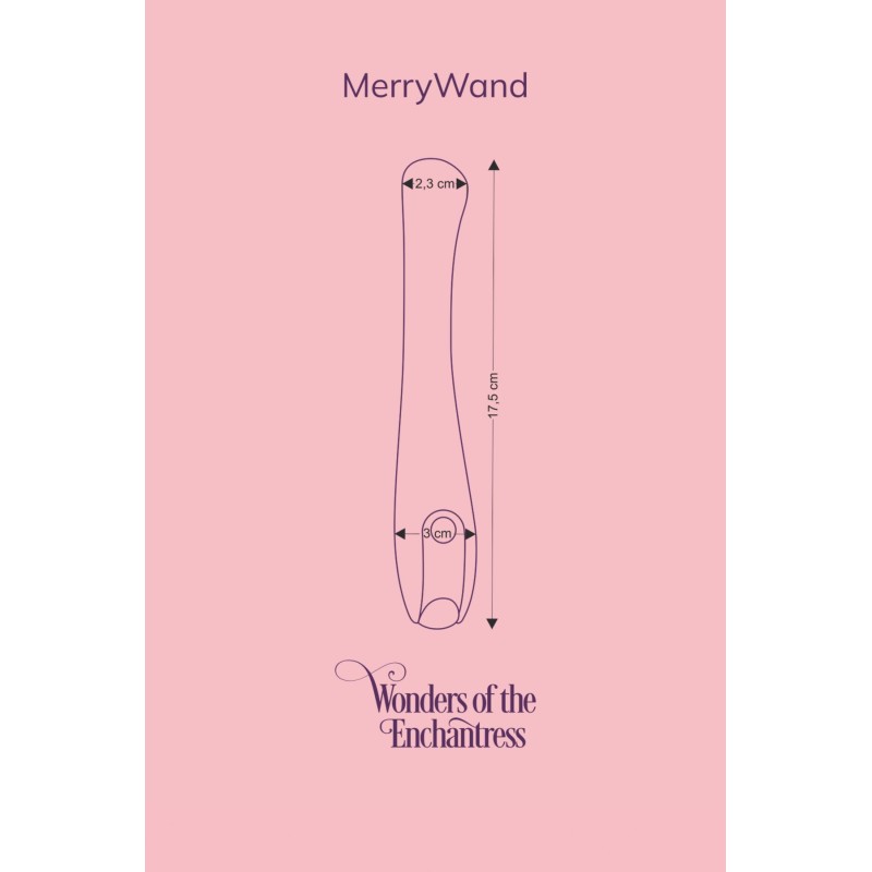 Вібратор для точки G FairyGasm MerryWand green
