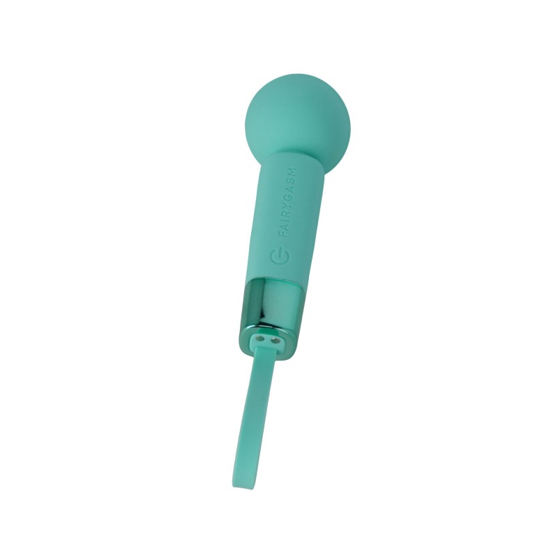 Мини-вибромассажер FairyGasm Pearlstasy green
