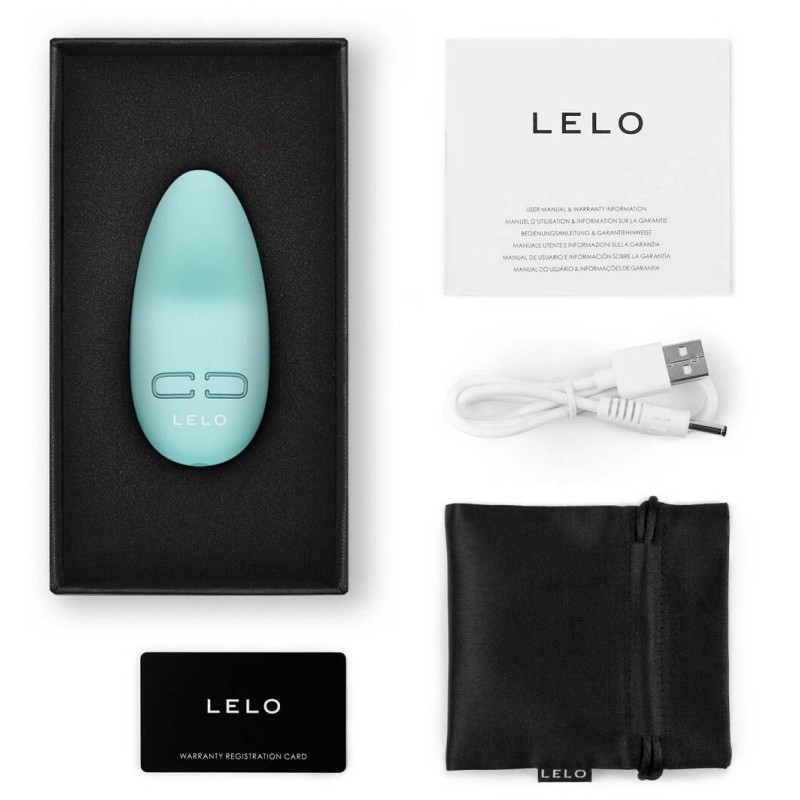 Мінівібратор для клітора LELO Lily 3 Polar Green, 10 режимів, дуже потужний