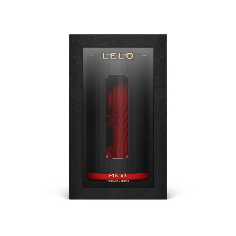 Смарт-мастурбатор LELO F1S V3 Red, 2 мотори, 8 режимів, стимуляція звуковими хвилями