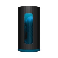 Смарт-мастурбатор LELO F1S V3 Teal, 2 мотори, 8 режимів, стимуляція звуковими хвилями