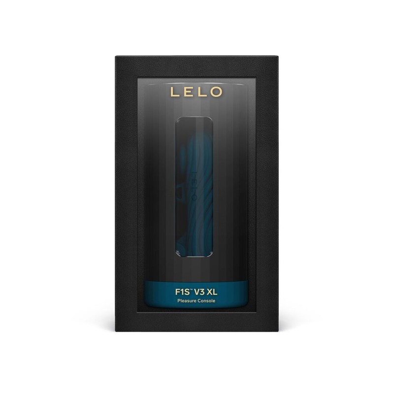 Смарт-мастурбатор LELO F1S V3 XL Teal, увеличенный, 2 мотора, 8 режимов, стимуляция звуковыми волнами