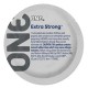 Презерватив ONE Extra Strong, 1 шт, розширена форма, зі змазкою, підходить для анального сексу