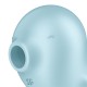 Вакуумний кліторальний стимулятор з вібрацією Satisfyer Sassy Seal, 2 незалежні мотори