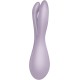 Кліторальний вібратор Satisfyer Threesome 2 Violet, 3 гнучкі пальчики, 3 мотори