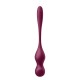 Смарт-вагінальні кульки з вібрацією Satisfyer Love Birds Vary Connect App, змінювана маса, пульт ДК