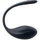 Смарт-віброяйце Satisfyer Ribbed Petal Connect App Black, керування зі смартфона, пульт ДК