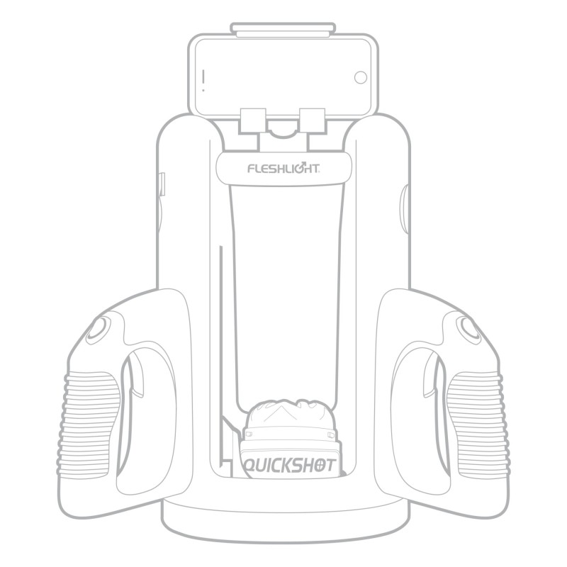 Автоматична секс-машина для чоловіків Fleshlight Quickshot Launch V2, оновлена ​​модель