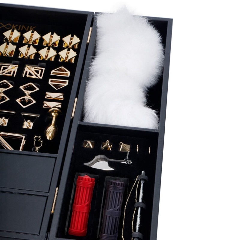 БДСМ-набір LOCKINK All-in-1 BDSM Play Kit - Crocodile Leather