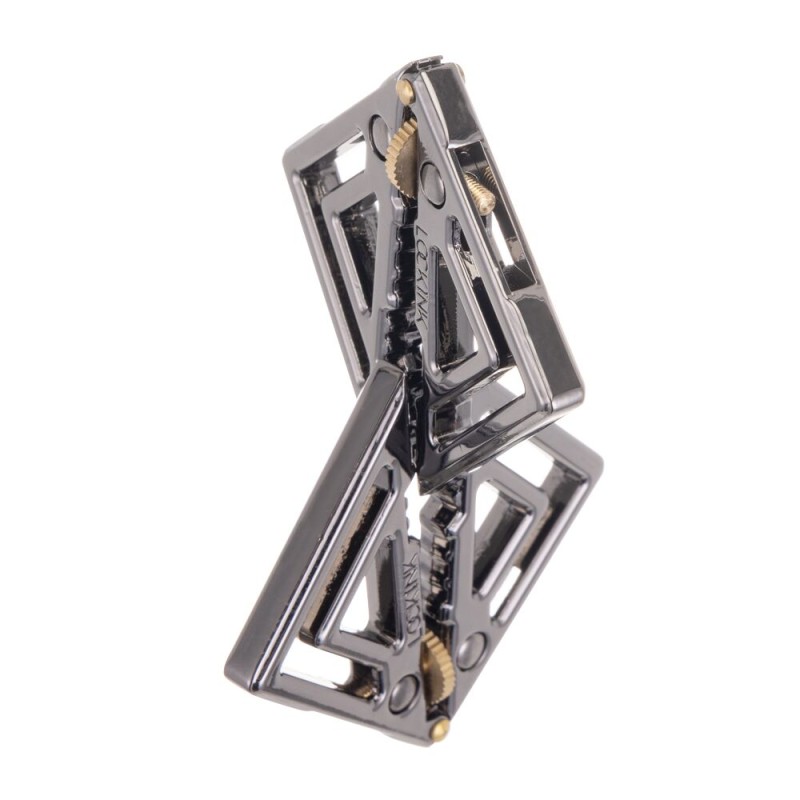 Затискачі для сосків з важкою підвіскою LOCKINK Adjustable Nipple Clamps with Heavy Pendant - Grey