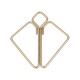 Затискачі для сосків LOCKINK Nipple Clamps - Golden