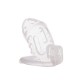 Клітка для пеніса LOCKINK SEVANDA Plastic Penis Chastity Cage, прозора, 3 кільця різних розмірів