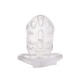 Клітка для пеніса LOCKINK SEVANDA Plastic Penis Chastity Cage, прозора, 3 кільця різних розмірів