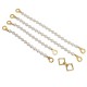Перлинні наручники та поножі LOCKINK Pearl Handcuffs & Anklecuffs