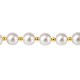 Перлинні наручники та поножі LOCKINK Pearl Handcuffs & Anklecuffs