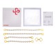 Перлинні наручники та поножі LOCKINK Pearl Handcuffs & Anklecuffs