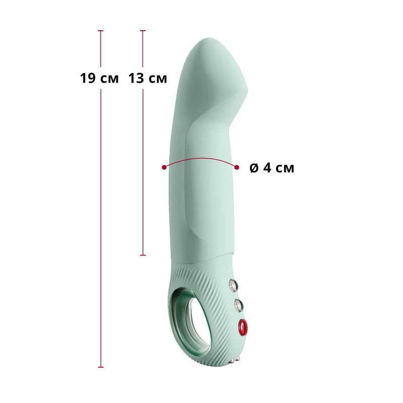 Пульсатор для точки G Fun Factory STRONIC G FORTE sage green, 8 режимів, суперпотужний