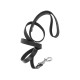 Поводок из натуральной кожи Fetish Tentation Premium Patent leather chocker and leash