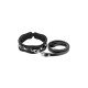 Поводок из натуральной кожи Fetish Tentation Premium Patent leather chocker and leash