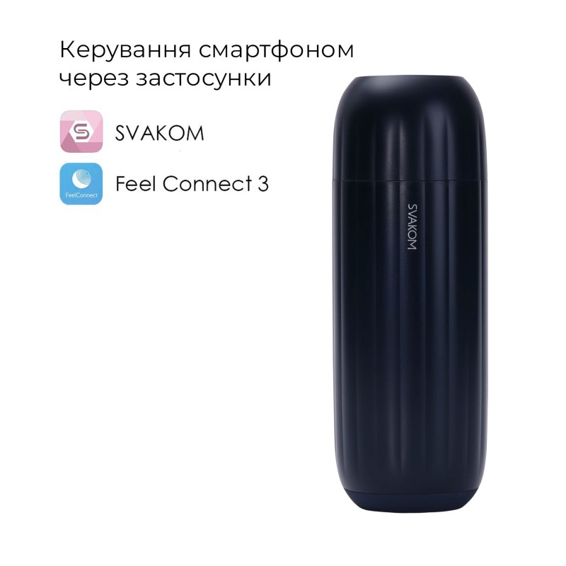 Интерактивный смарт-мастурбатор с вибрацией и посасыванием Svakom Sam Neo 2 Pro, подогрев до 38 °C