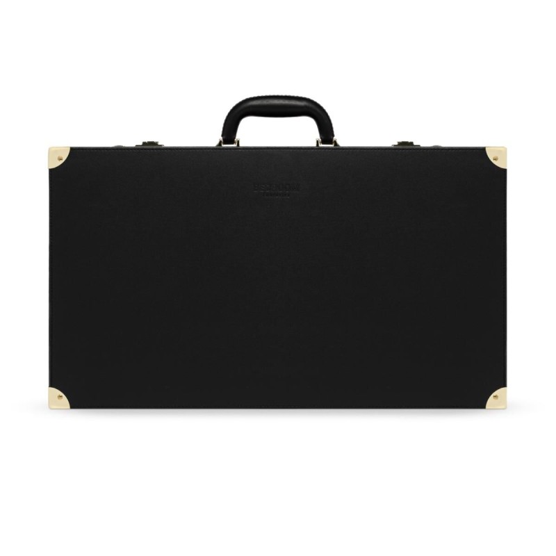 Набір для BDSM Bedroom Fantasies: Bondage Suitcase 13 Pcs - Cow Leather