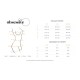 Бебі-дол Obsessive 838-BAB-3 babydoll & thong red L/XL