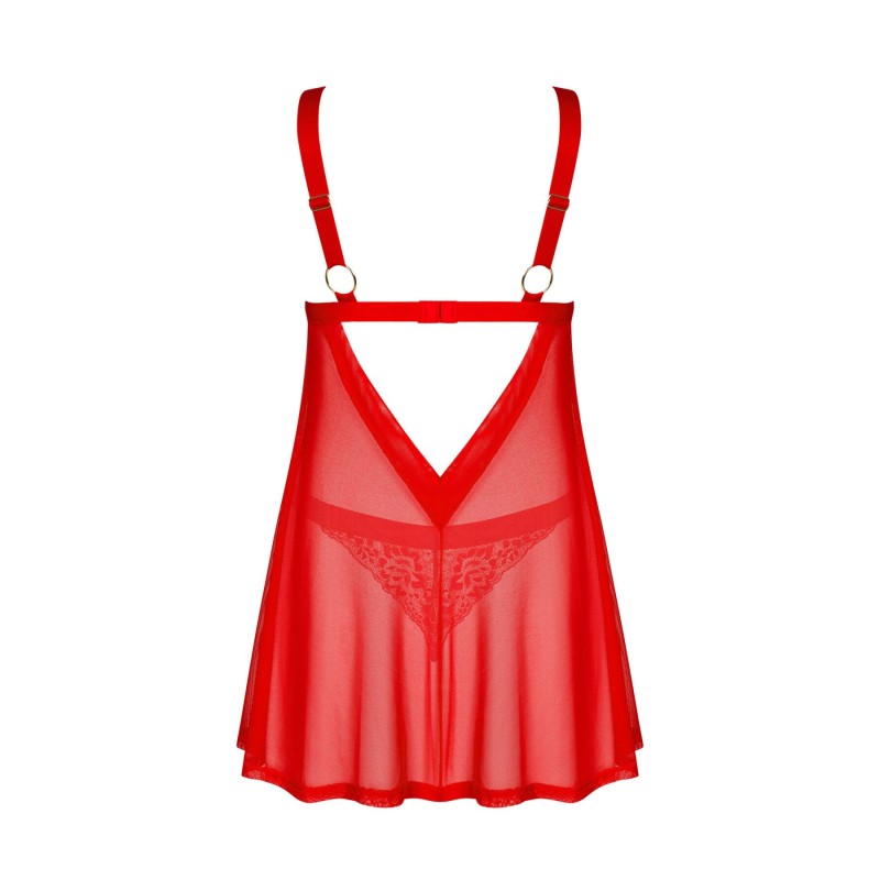Бебі-дол Obsessive Elianes babydoll & thong XS/S