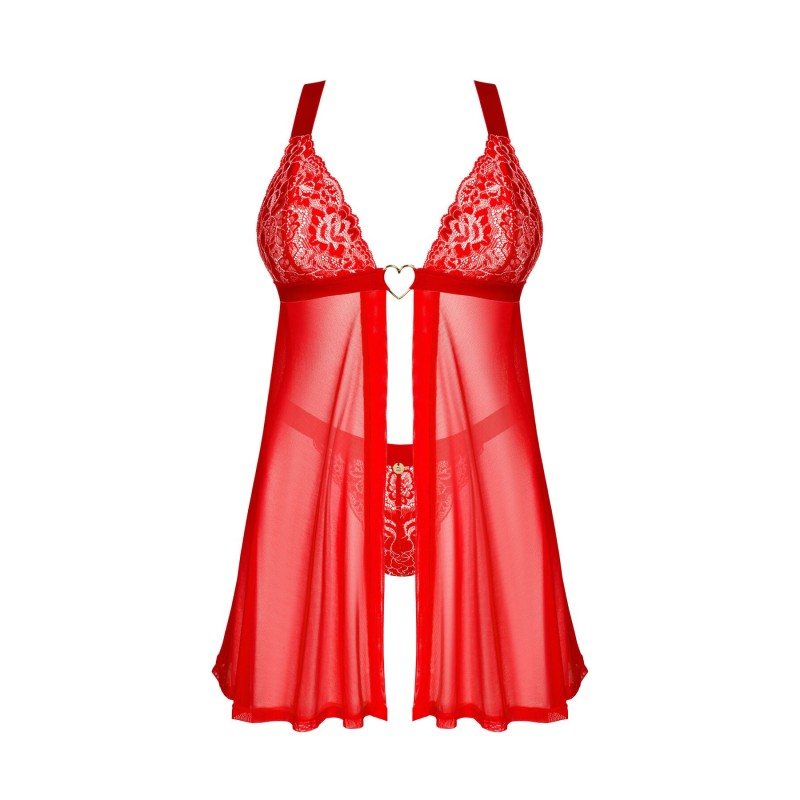 Бебі-дол Obsessive Elianes babydoll & thong XS/S