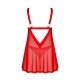 Бебі-дол Obsessive Elianes babydoll & thong XL/2XL