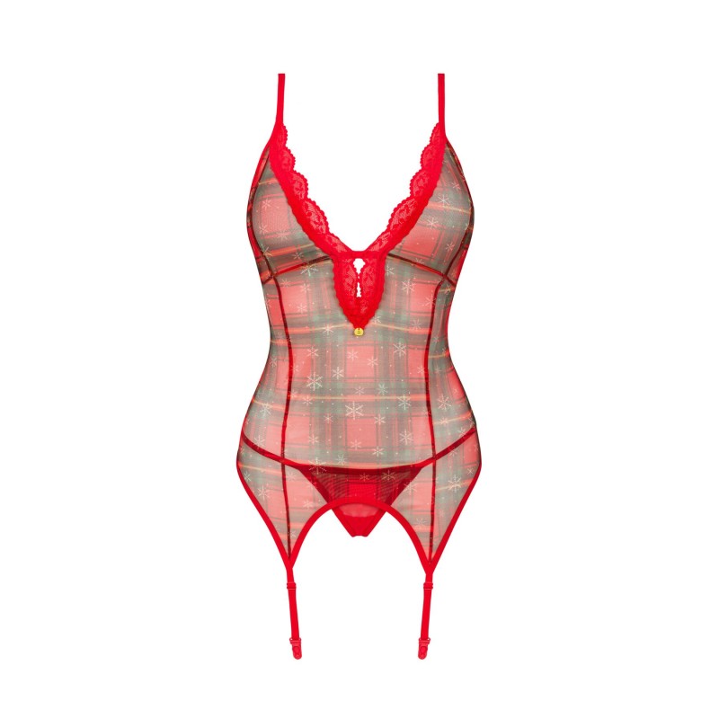 Корсет Obsessive Jollymore corset XL/2XL