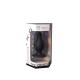 Анальная пробка SilexD Model 2, size M, черная, двухслойная, с эффектом памяти, диаметр 4 см