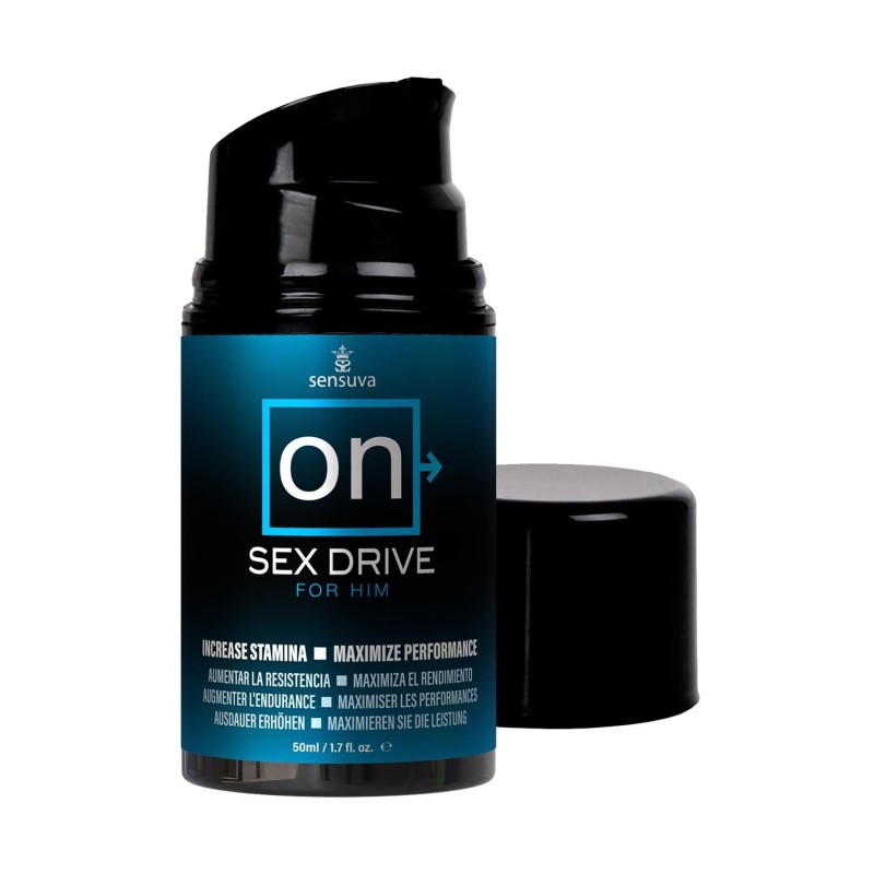 Крем для підвищення лібідо у чоловіків Sensuva ON Sex Drive for Him 50мл, з натуральними екстрактами