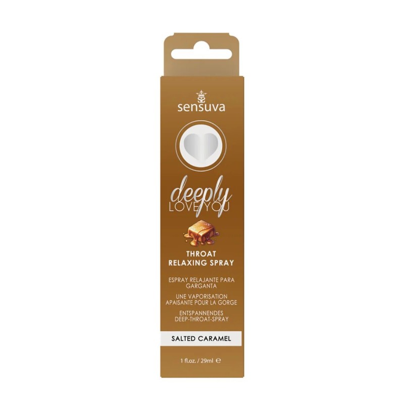 Спрей для мінету Sensuva Deeply Love You Salted Caramel (29 мл), для глибокого мінету