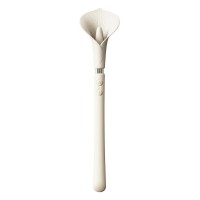 Розкішний вібромасажер Zalo – Calla Ivory White, двосторонній, 2 мотори