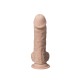 Фалоімітатор SilexD Vetus Real Skin Flesh (8in MODEL 1) суперсофт-силікон+Silexpan, діаметр 4,1 см