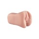 Мастурбатор-вагіна + попка Alive Lola Super Realistic Masturbator L Flesh, два канали, реалістик
