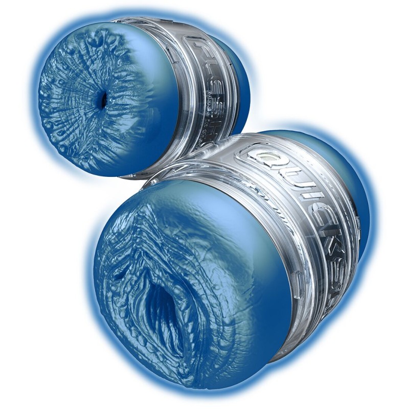 Мастурбатор Fleshlight Quickshot Alien, компактний, двосторонній, чудово для пар та мінету