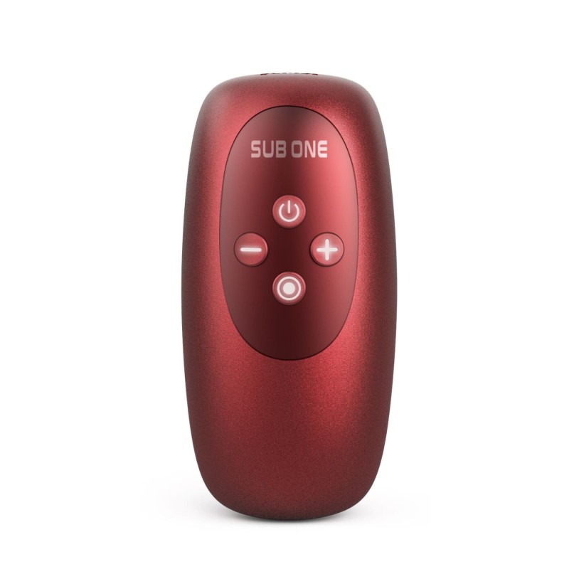 Мастурбатор с вибрацией Manwan SUB.ONE Velvet Red