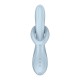 Вибратор с ротацией Satisfyer Heat Flex 4 Blue, подогрев до 39°C