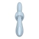 Вибратор с ротацией Satisfyer Heat Flex 4 Blue, подогрев до 39°C