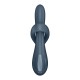 Вібратор з ротацією Satisfyer Heat Flex 4 Grey, підігрів до 39°C