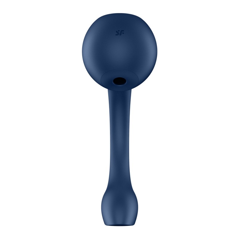 Смарт-стимулятор точки G + вакуумний стимулятор клітора Satisfyer Pro+ Wave 4 Connect App