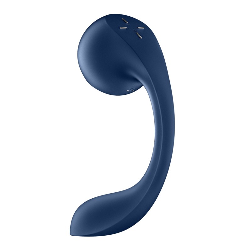 Смарт-стимулятор точки G + вакуумний стимулятор клітора Satisfyer Pro+ Wave 4 Connect App