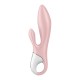Вібратор-кролик надувний Satisfyer Air Pump Bunny 3, 12 режимів, подвійний відросток