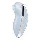 Вібростимулятор-пульсатор Satisfyer Tap & Climax 2 Blue, ефект постукування пальцем