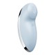 Вібростимулятор-пульсатор Satisfyer Tap & Climax 2 Blue, ефект постукування пальцем