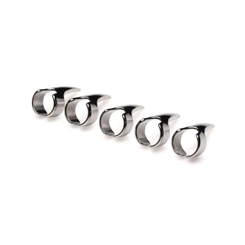 Набір кілець з кігтями Master Series Five-Piece Sensation Claw Rings - Silver (м'ята упаковка!!!)