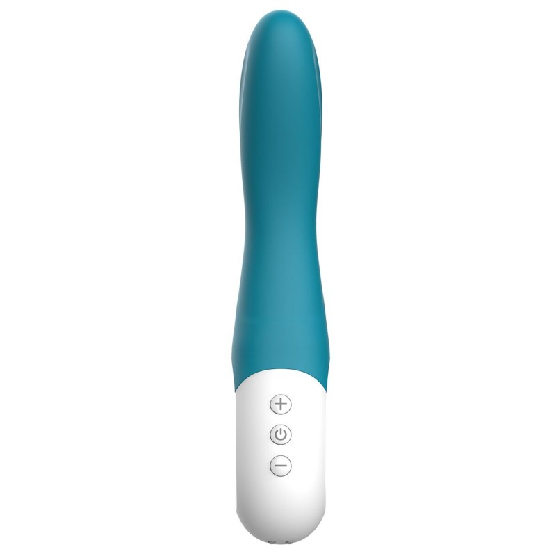 Вібратор точки G Liebe Bend It Rechargeable Ocean Blue, 10 режимів, дуже потужний, гнучкий стовбур