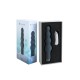Вибратор S Pleasures Bullets Obsidian, черный, в виде ряда шариков, 10 режимов, диаметр 4 см