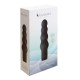 Вибратор S Pleasures Bullets Obsidian, черный, в виде ряда шариков, 10 режимов, диаметр 4 см